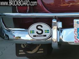 Volvo 444-544 -- Added Sticker Plate