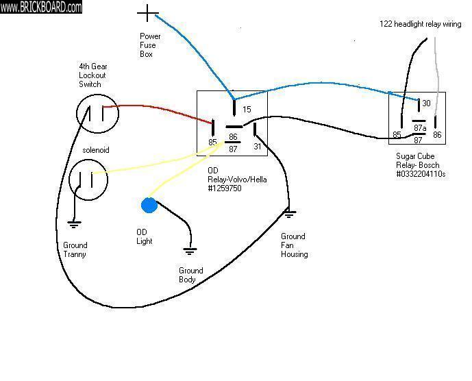 Volvo 120-130 -- OD wiring.
