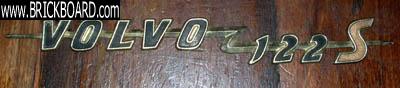 Volvo 120-130 -- Volvo-122-S Emblem