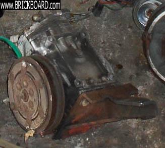 Volvo  -- B18/B20 AC Compressor and Bracket