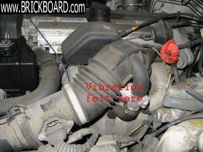 Volvo S90-V90 -- vibration felt in air hose