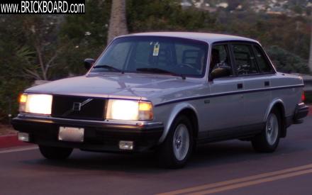 Volvo 200 -- Silver 244