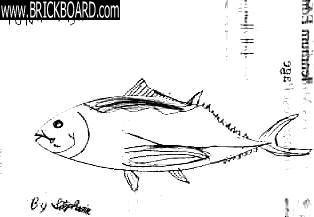 Volvo  -- Daughter's Depiction of a Tuna