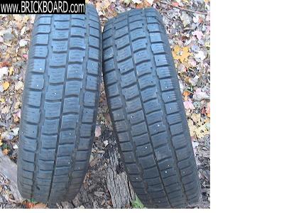 Volvo 200 -- 185-14 snow tires