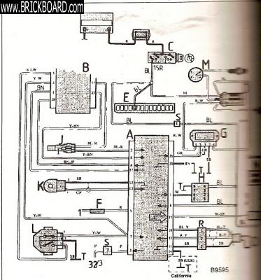 Volvo  -- Bentley ignition wiring diagram part a