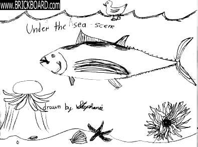 Volvo  -- A sea scene under the sea