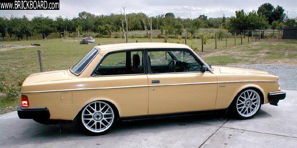 Volvo  -- cool sunny 240