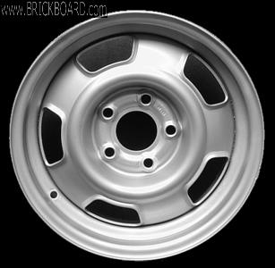 Volvo 200 -- OEM steel wheels