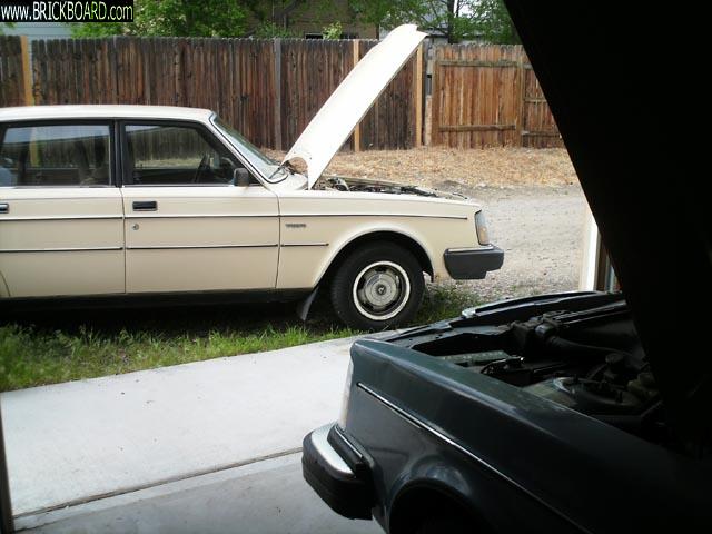 Volvo  -- At my old garage