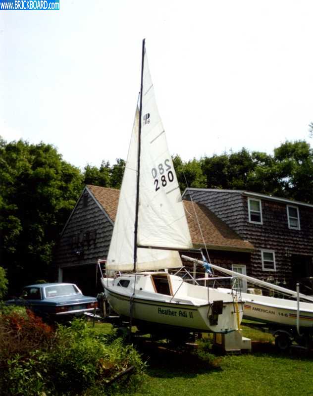 Volvo 200 -- Our 1984 240 set to tow one of our sailboats