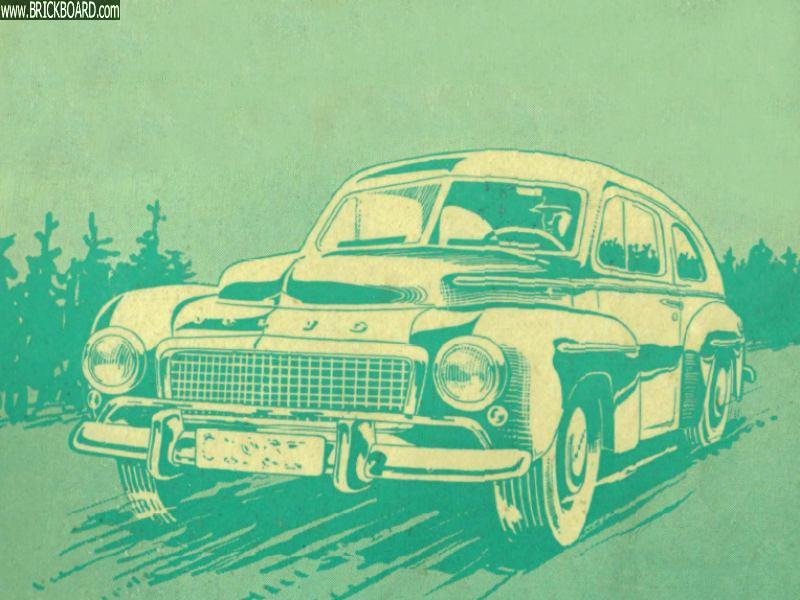 Volvo 444-544 -- owners manual