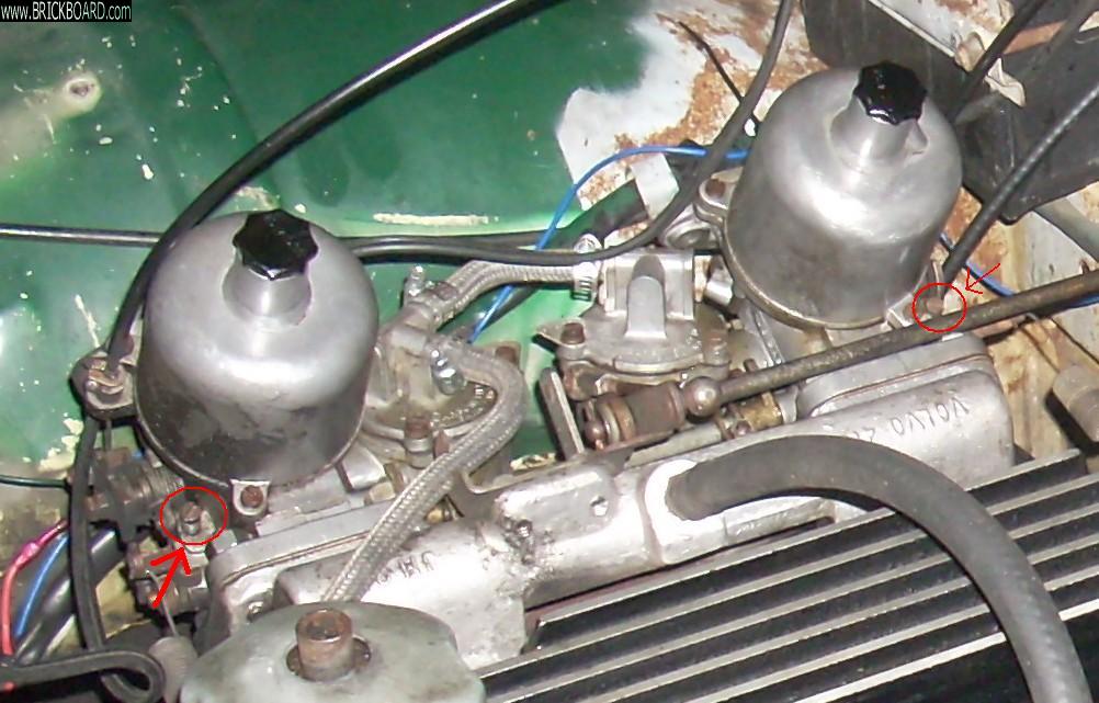 Volvo 120-130 -- 122 carbs adjustement