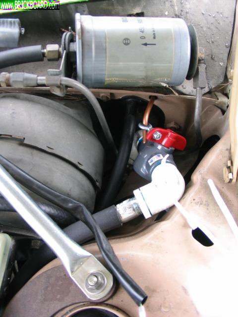 Volvo 200 -- Volvo 240 Manual Idle Air Valve Location