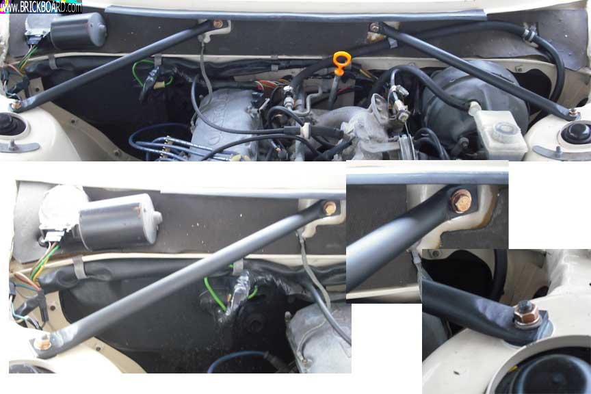 Volvo 200 -- DIY Strut Bars