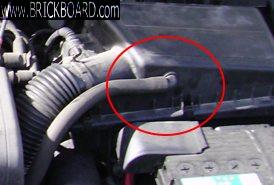 Volvo  -- air box hose