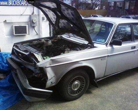 Volvo 200 -- My poor old Volvo 244 GL 1984