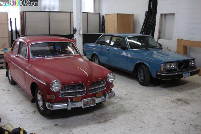 Volvo 120-130 -- couple of old two doors...