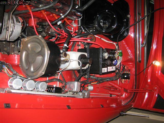 Volvo 120-130 -- 123GT engine bay wiring