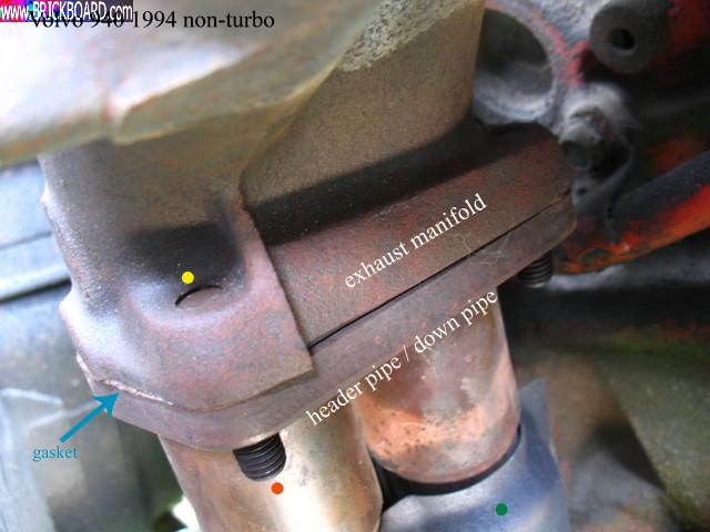Volvo 900 -- Volvo 940 - Exhaust Gasket