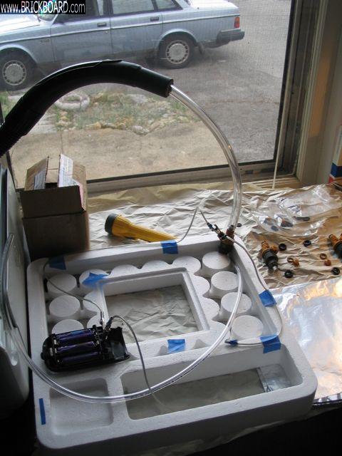 Volvo  -- fuel injection cleaning, 240