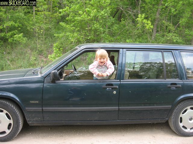 Volvo 900 -- Fishing on the Whitewater