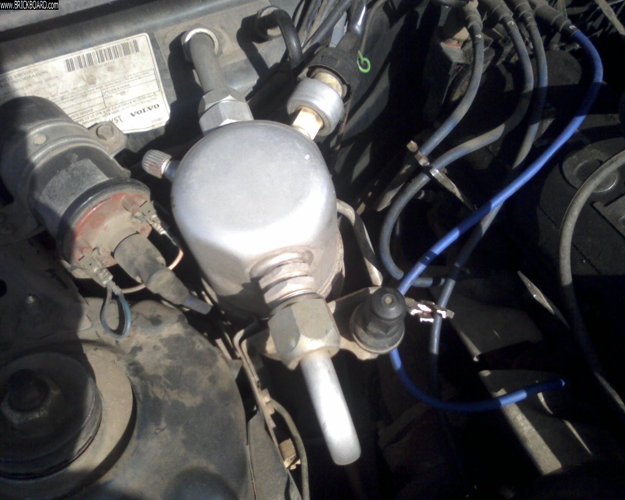 Volvo 700 -- 740T A/C evaporator (at 281K miles! whoo!)