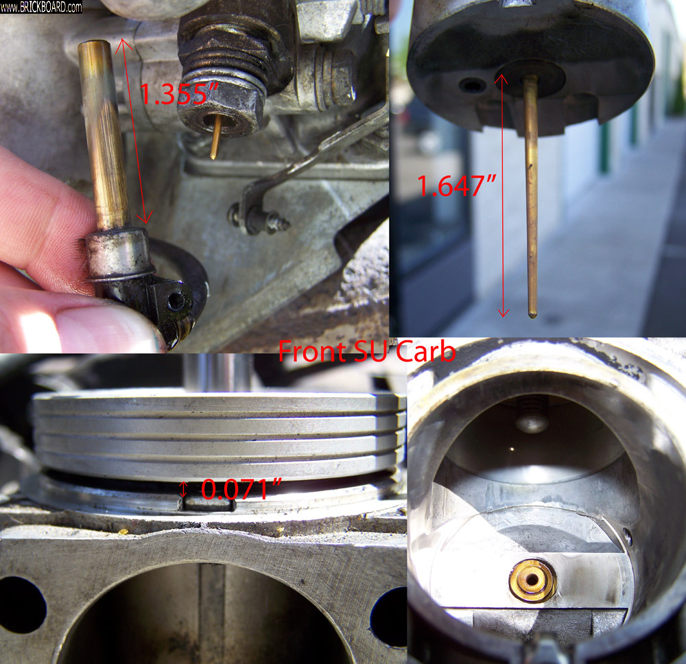 Volvo 140-160 -- Front SU Carb configuration