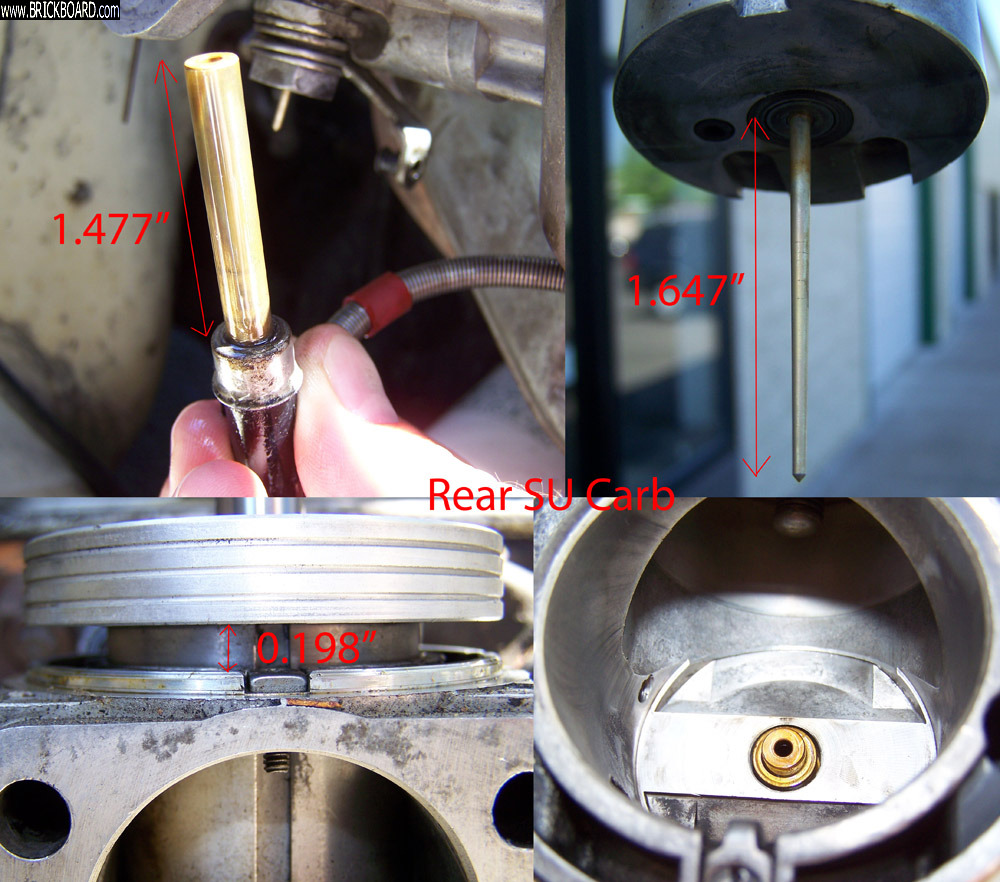 Volvo 140-160 -- Rear SU Carb Configuration