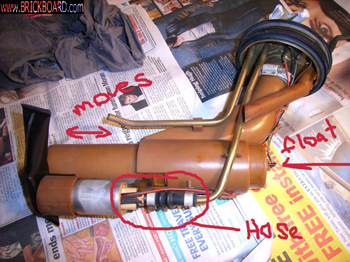 Volvo  -- in-tank pump modifcation