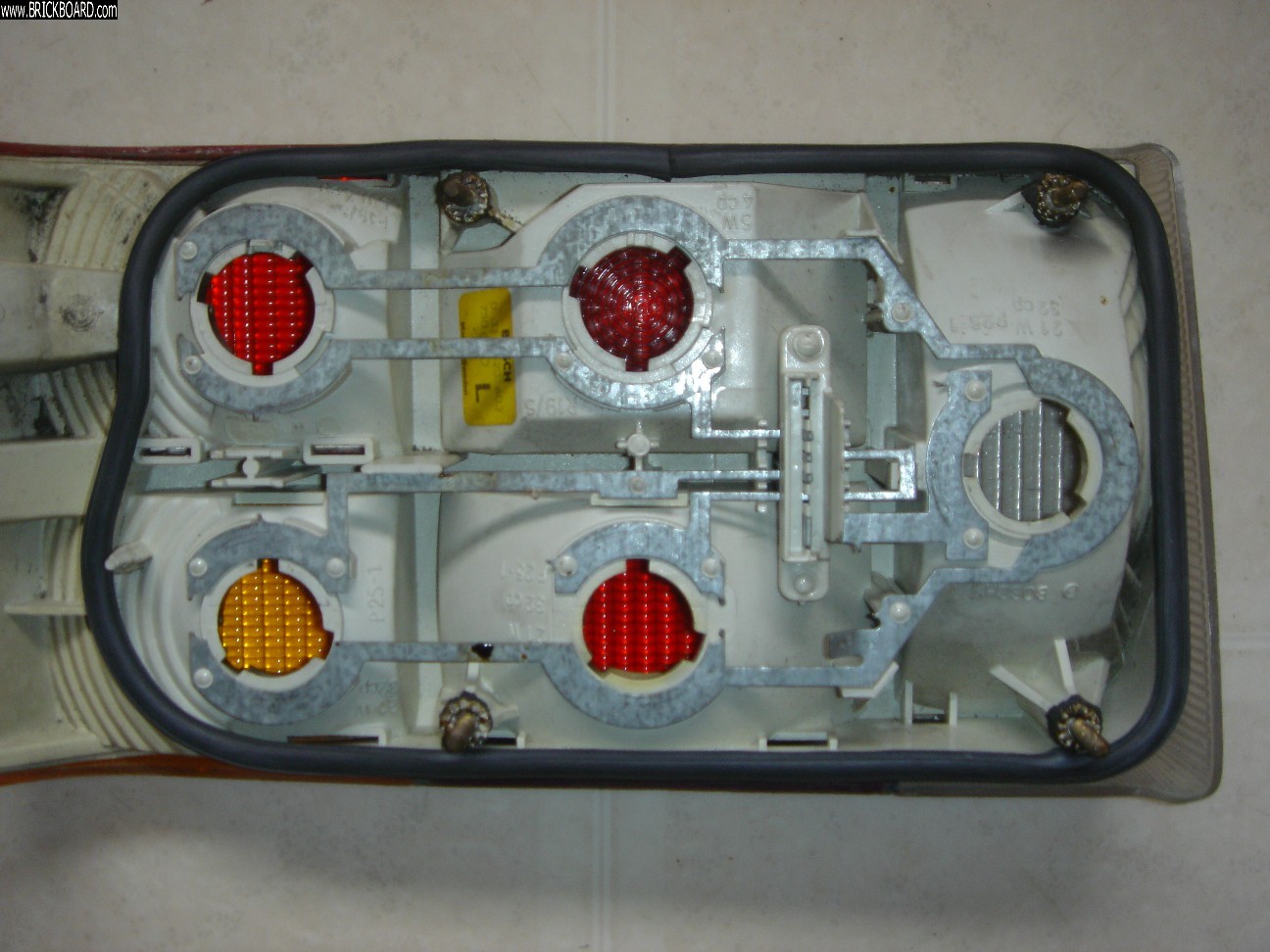 Volvo 200 -- Tail Light Gasket From Tubing
