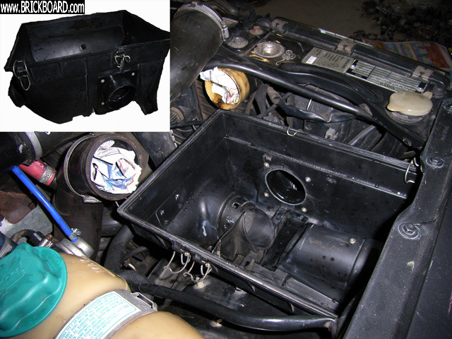 Volvo 700 -- air box modification