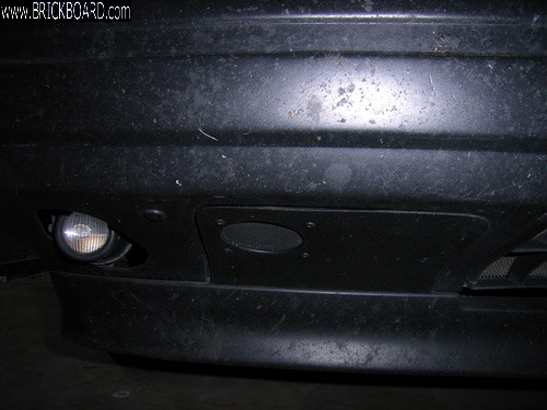 Volvo 700 -- 740 spoiler-air duct
