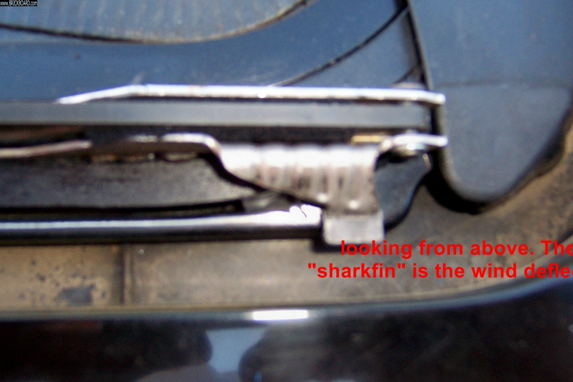 Volvo 900 -- 1997 960  bent sunroof part?