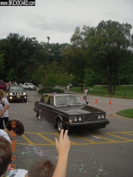 Volvo  -- My 84 244 at High School Homecoming 09'