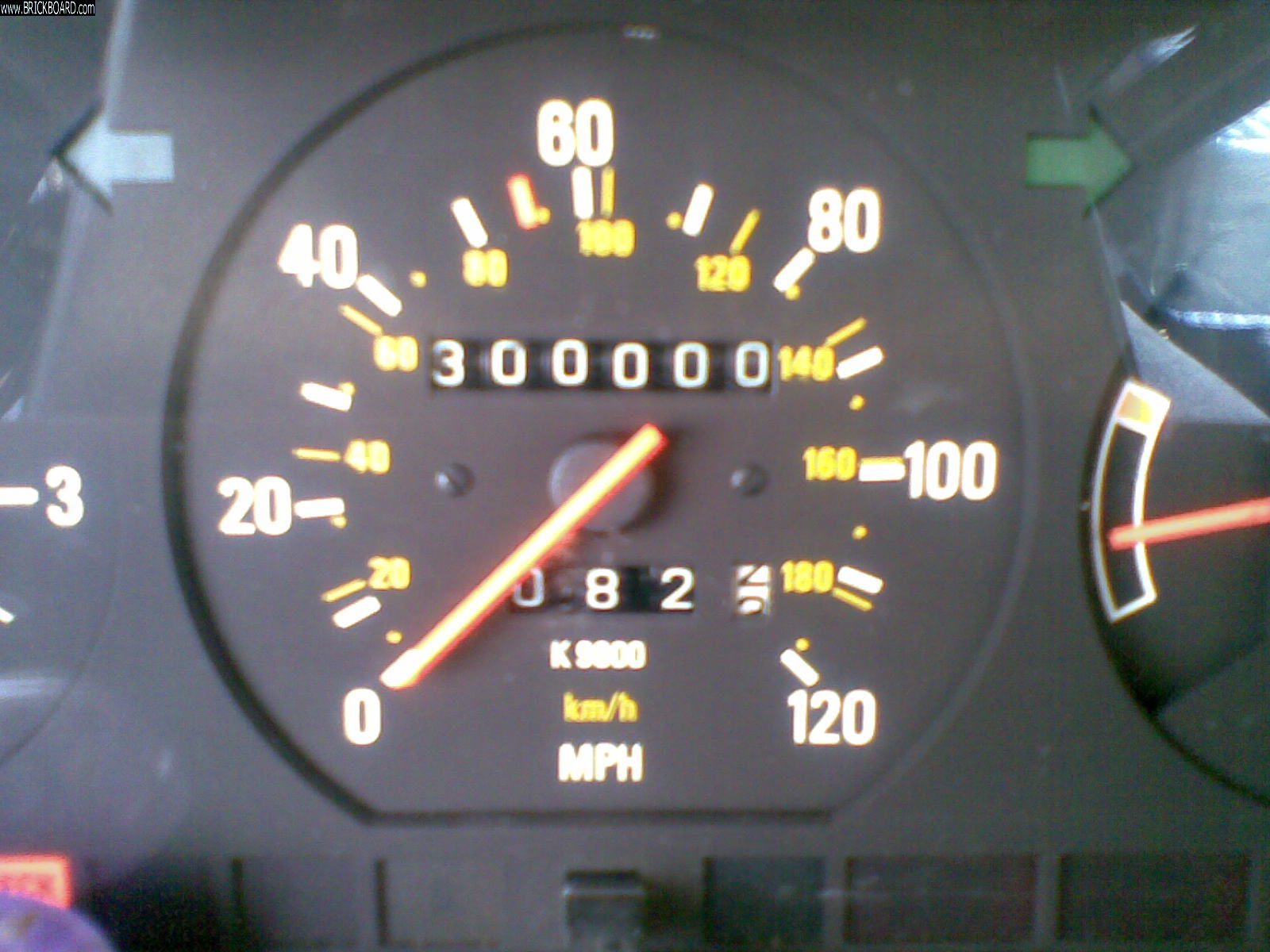 Volvo  -- 1989 240DL hits a milestone