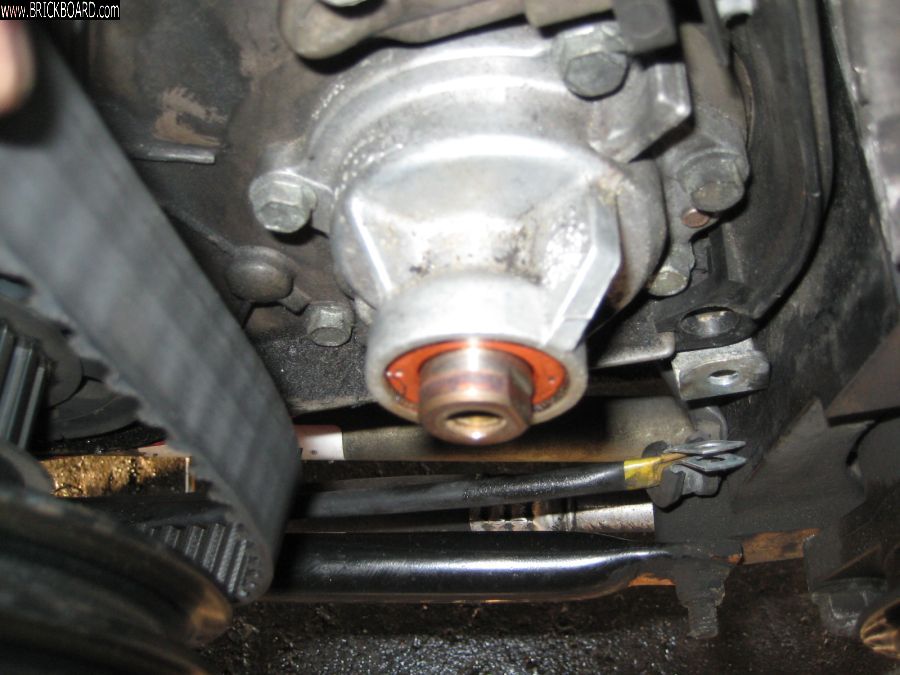 Volvo  -- B234 oil pump on engine.