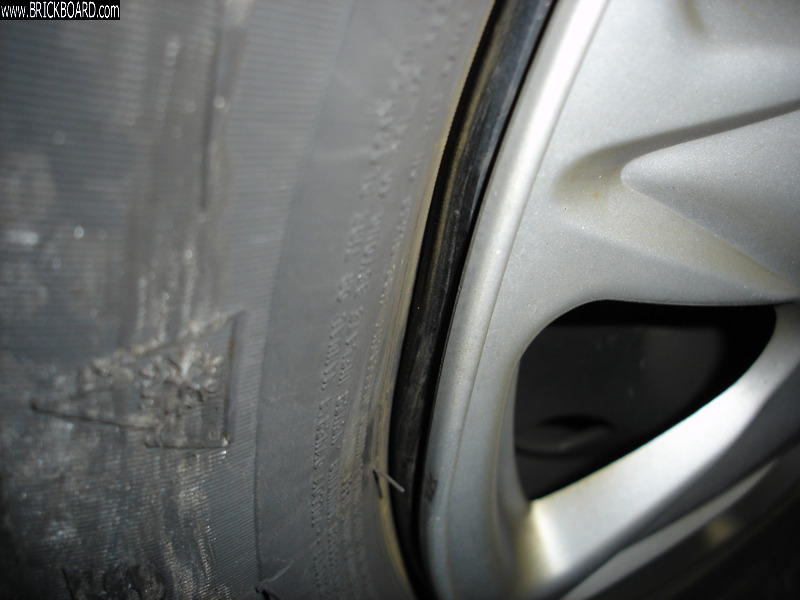 Volvo  -- Bent steel rim -- safe to drive?