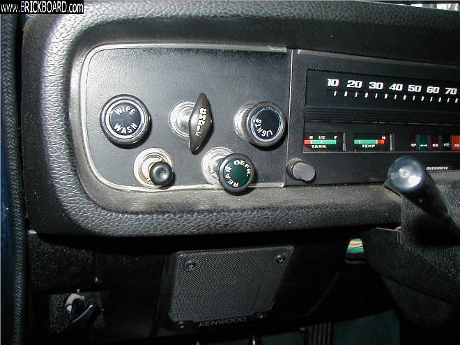 Volvo  -- Switch cluster 1970 145