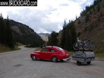 Volvo  -- south of jackson wyoming