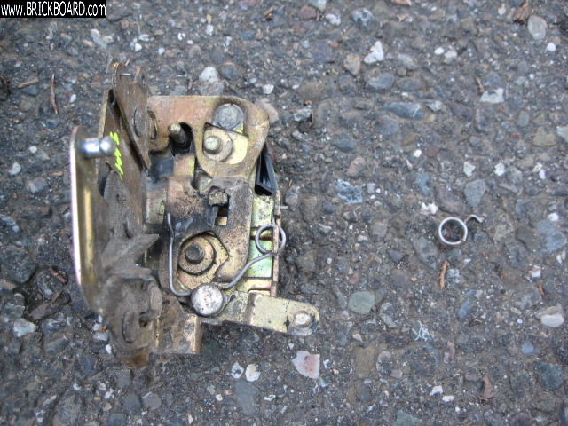 Volvo 200 -- 83' 245 stuck door.