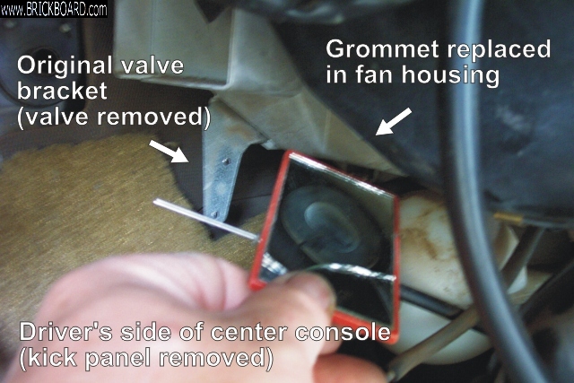 Volvo 200 -- Scantech Heater Valve Install