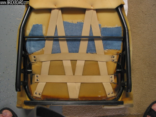 Volvo 120-130 -- Driver seat patch