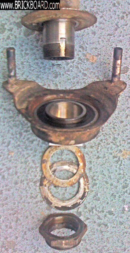 Volvo 120-130 -- J's driveshaft swap with M41 install