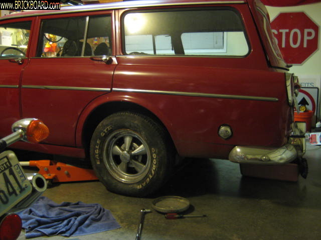 Volvo 120-130 -- Cragar wheel