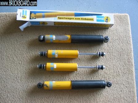 Volvo 120-130 -- Zena got refurbished shocks today