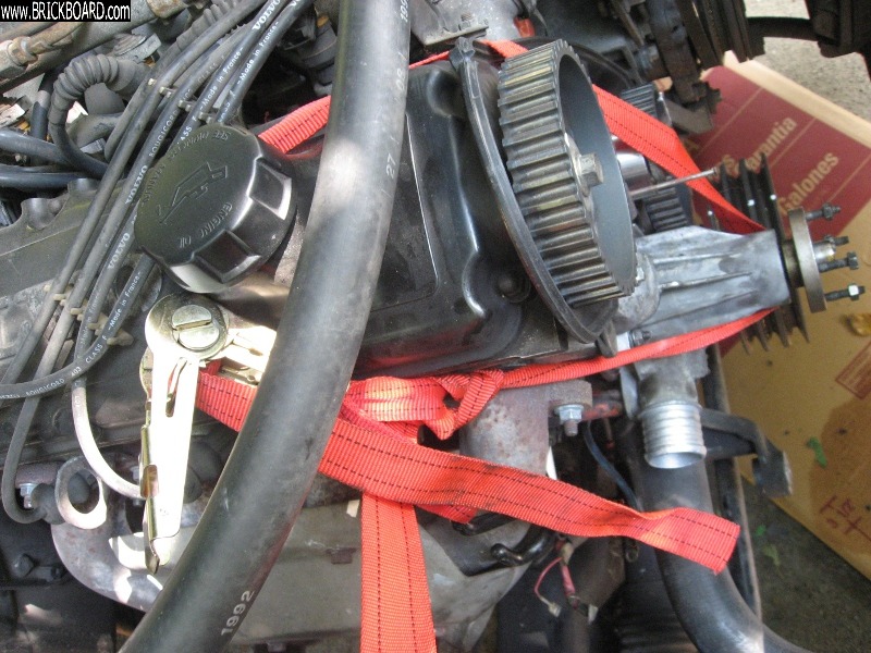 Volvo 200 -- Alternative Water Pump Lift 