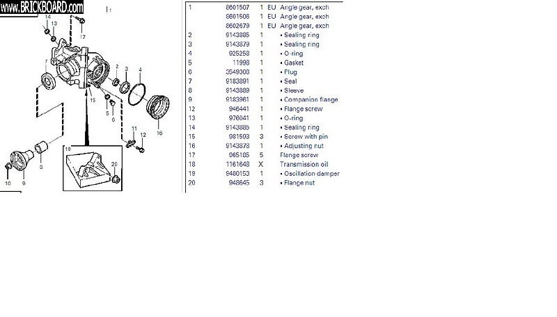 Volvo  -- 1998 bevel gear VADIS