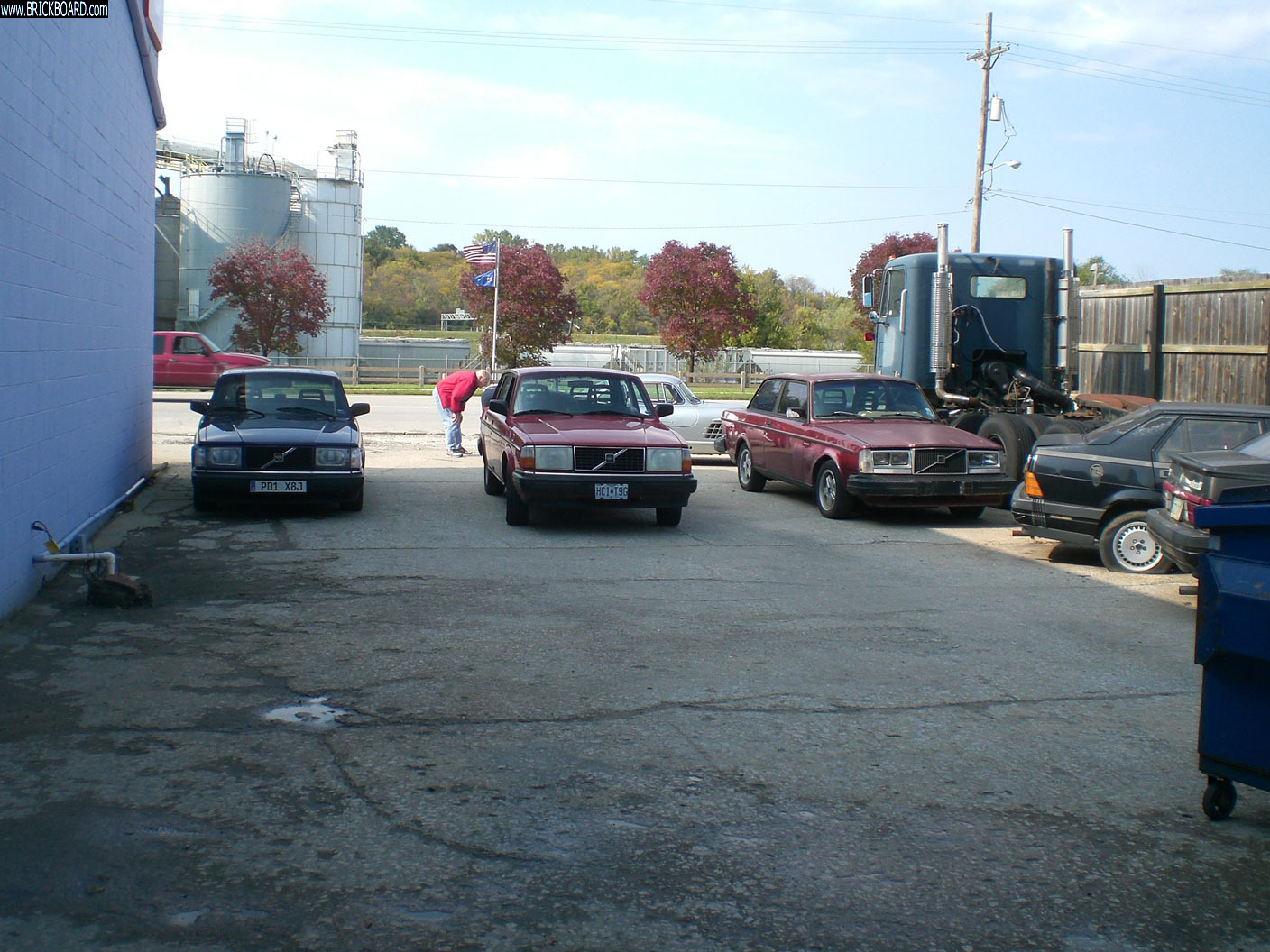 Volvo 200 -- 3 240's at Carriage and Motor Works - Kansas City