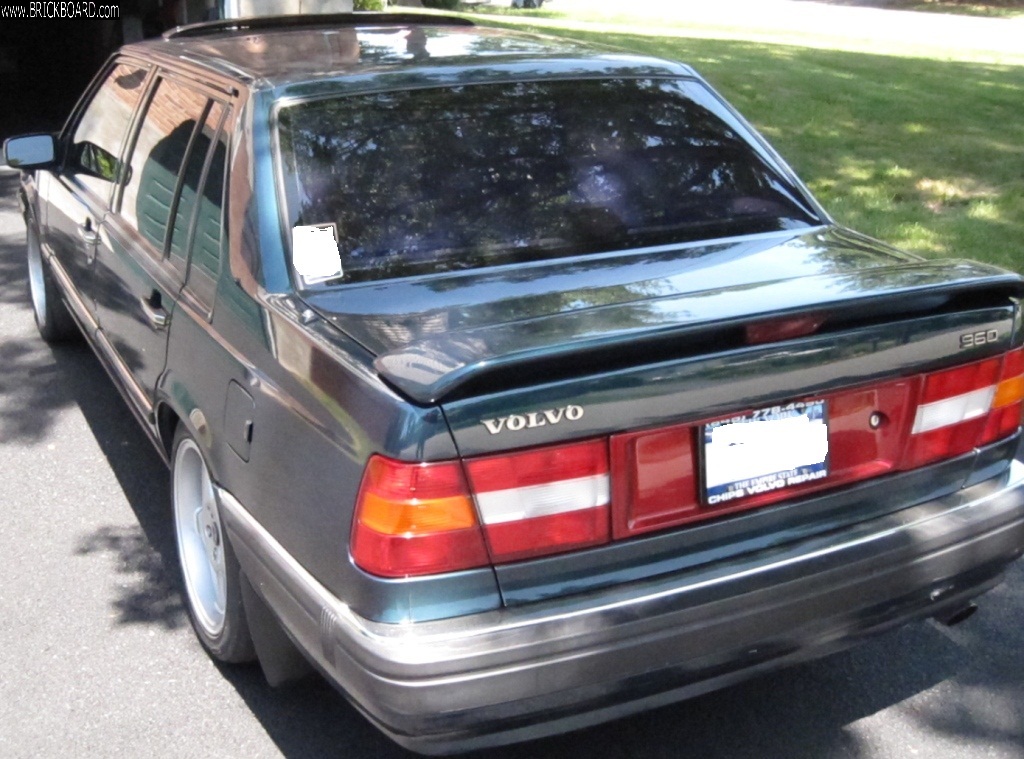 Volvo 900 -- Our Baby exterior rear