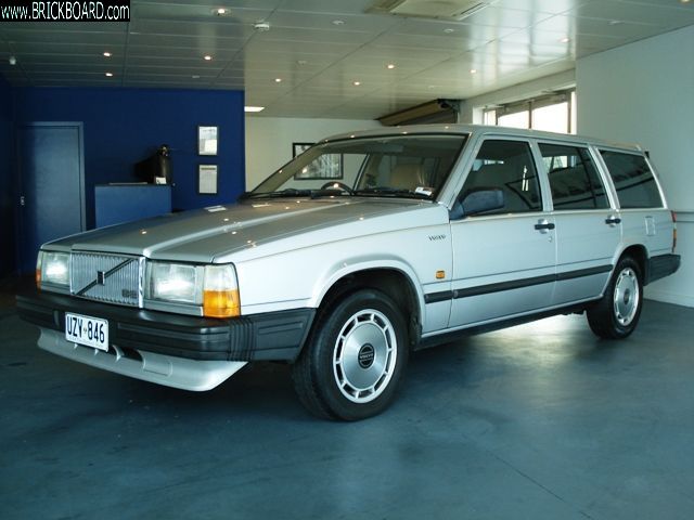 Volvo  -- My 740 Wagon.